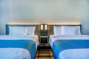 Mørklægningsgardiner, Wi-Fi, sengetøj