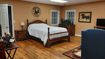 1 bedroom, WiFi, bed sheets, wheelchair access