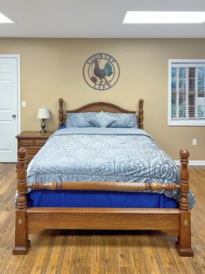 1 bedroom, WiFi, bed sheets, wheelchair access