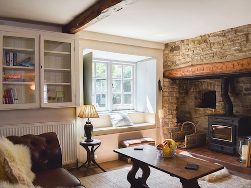 This charming cottage has a secluded garden which is perfect for relaxing in.