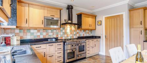 Dishwasher, high chair, cookware/dishes/utensils