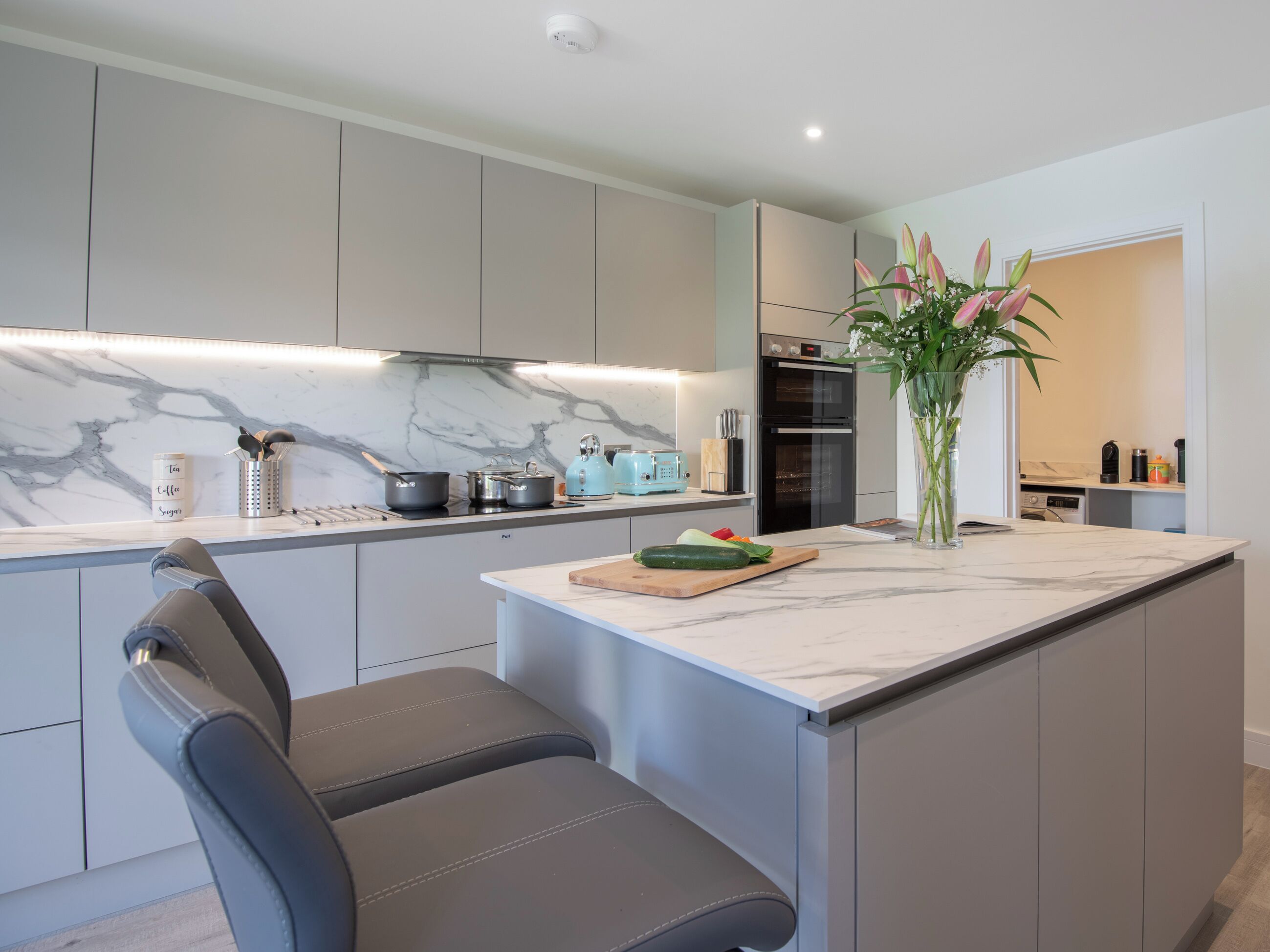 Dishwasher, high chair, freezer