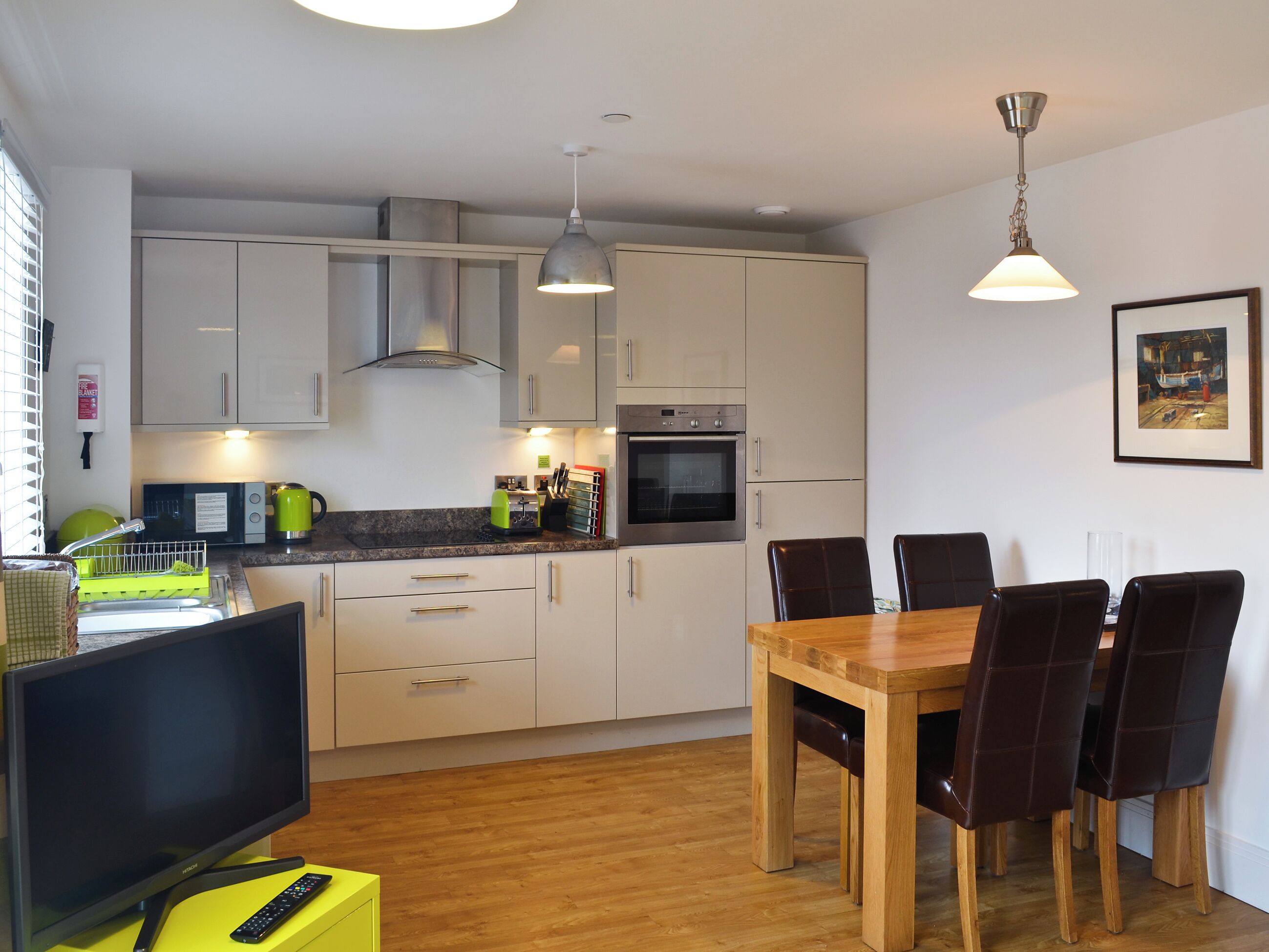 Dishwasher, high chair, freezer