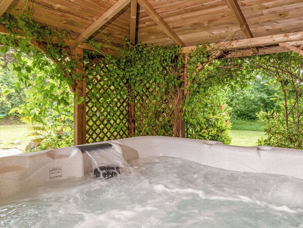 Udendørs spabad
