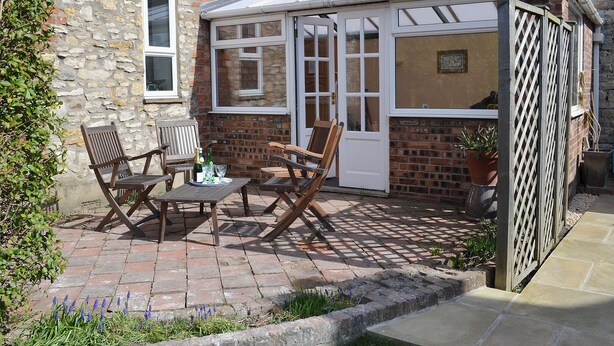 Terrace/patio - Centrally located within easy reach of the town centre of Pickering. (Pickering)