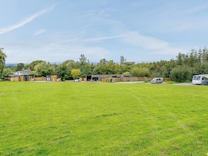 Overnatningsstedets område