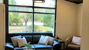 Smart-tv, pejs, dvd-afspiller, bøger