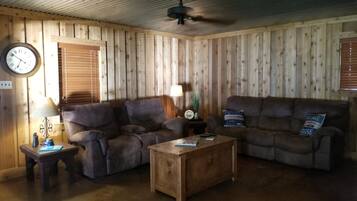 Télévision, livres, chaîne hi-fi