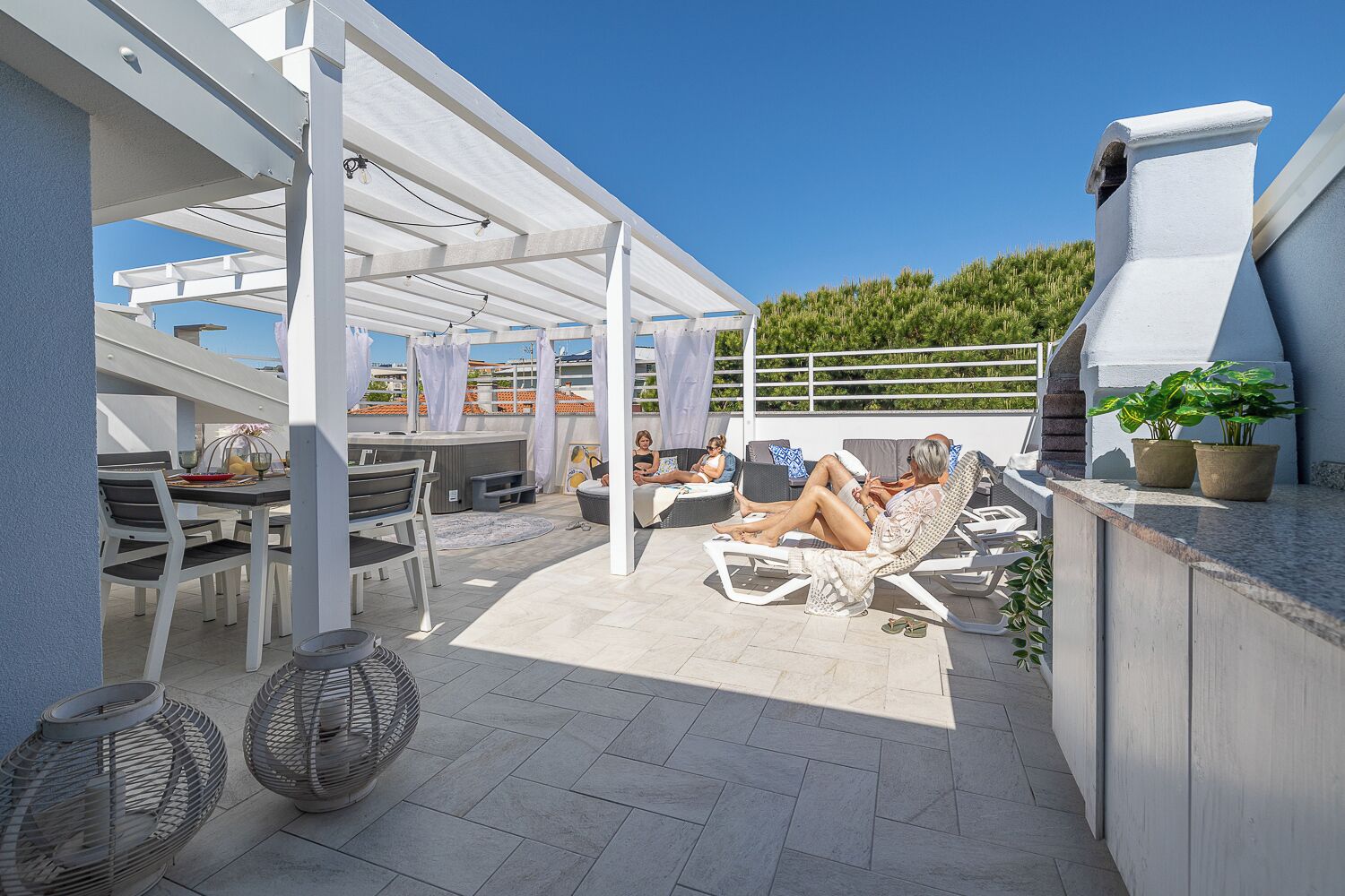 Servei de restauració a l'aire lliure