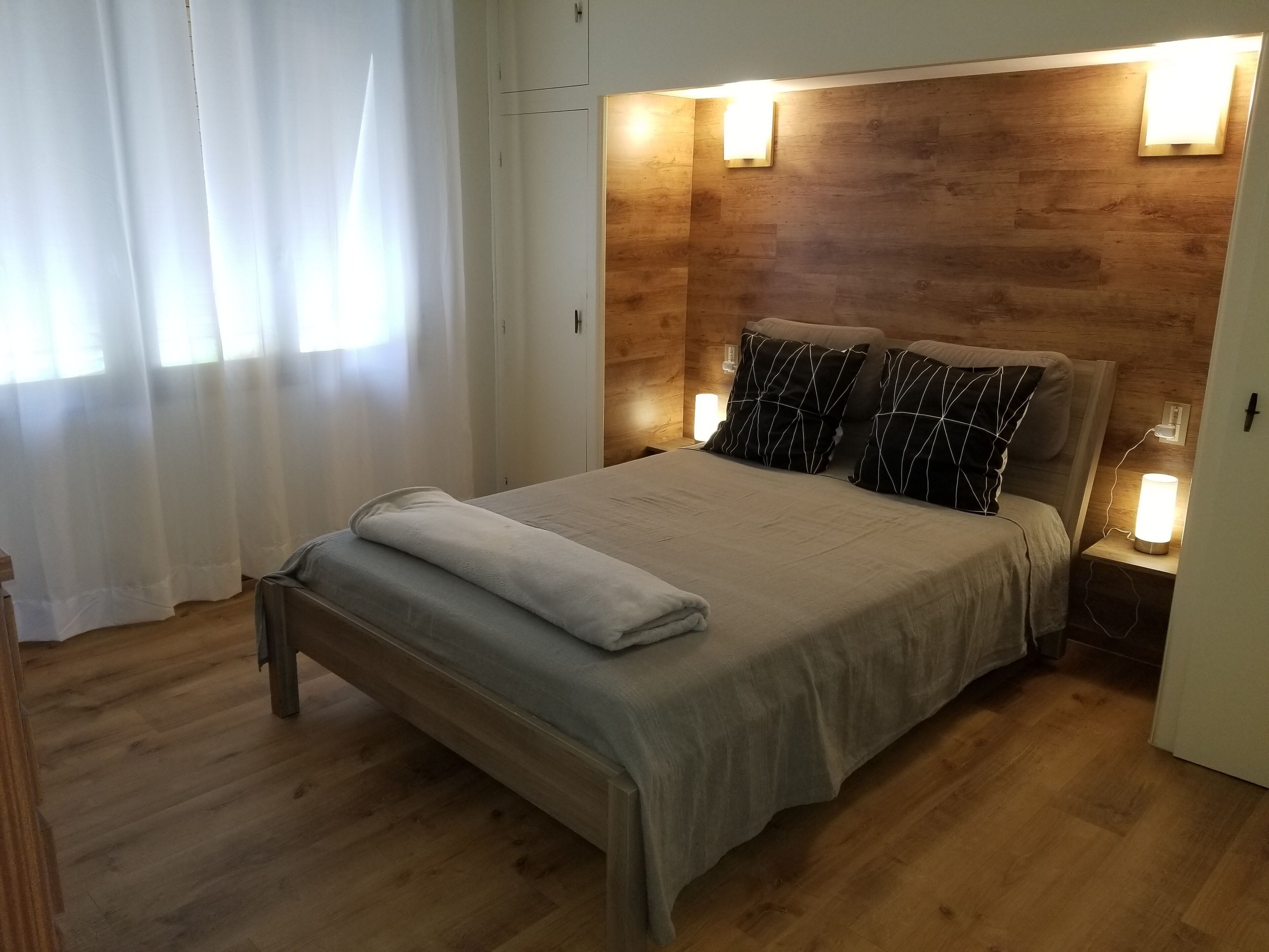 3 chambres, lit parapluie, Wi-Fi gratuit, draps fournis