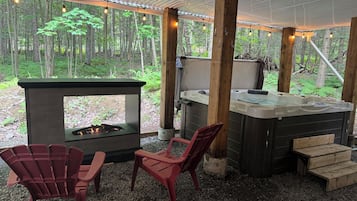 Bain à remous extérieur