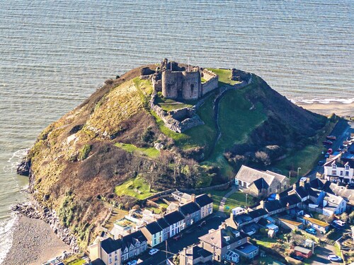 Criccieth holiday apartment is a bolthole for two in a converted church.