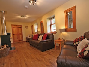 Fernseher, Kamin, DVD-Player