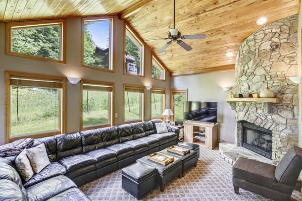 壁炉、DVD 播放器