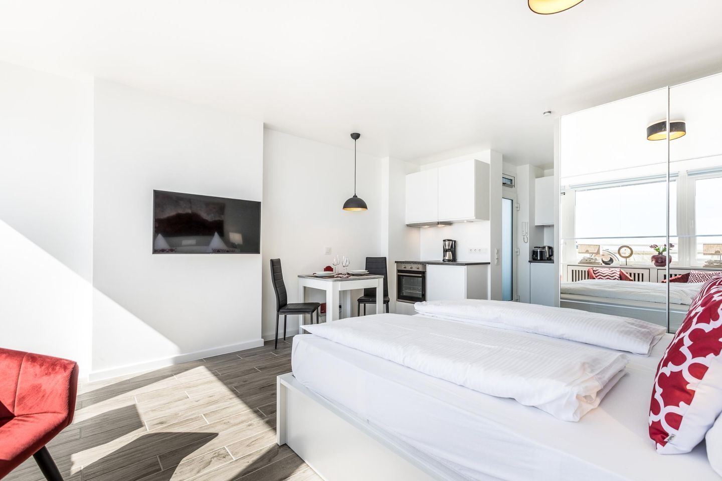 1 Schlafzimmer, Bügeleisen/Bügelbrett, WLAN