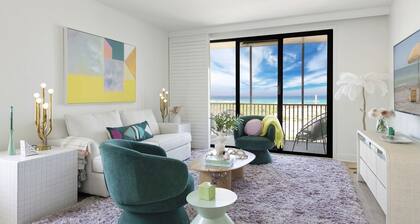 Villa Sol: Premium 2BR Beachfront Corner Unit at Beach Villa 2001