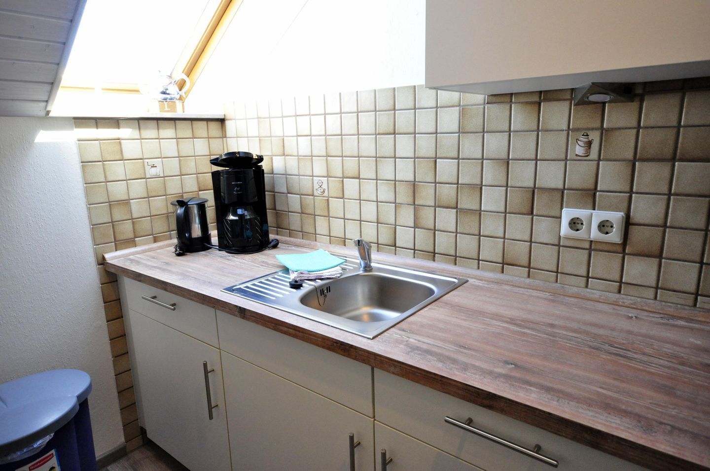 Wasserkocher mit Kaffee-/Teezubehör, Wasserkocher