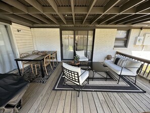 Outdoor dining - Private Patio W/ Fenced Yard in Safe Area! (Wichita)