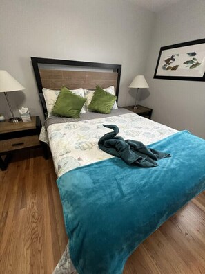 3 bedrooms, iron/ironing board, travel crib, free WiFi