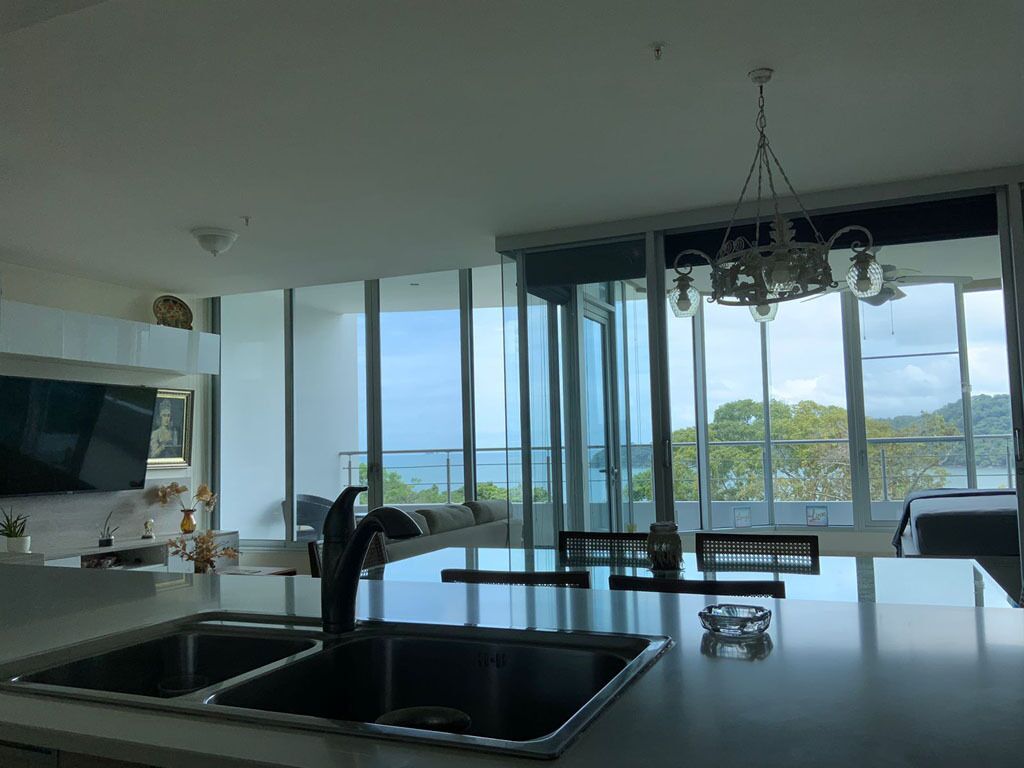 Vue depuis l’hébergement