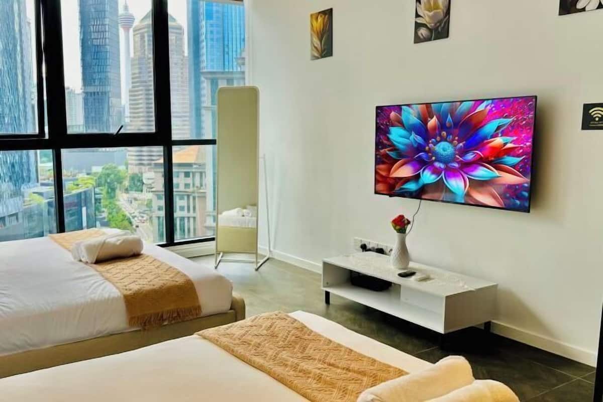 Premium bedding, individually furnished, desk, iron/ironing board