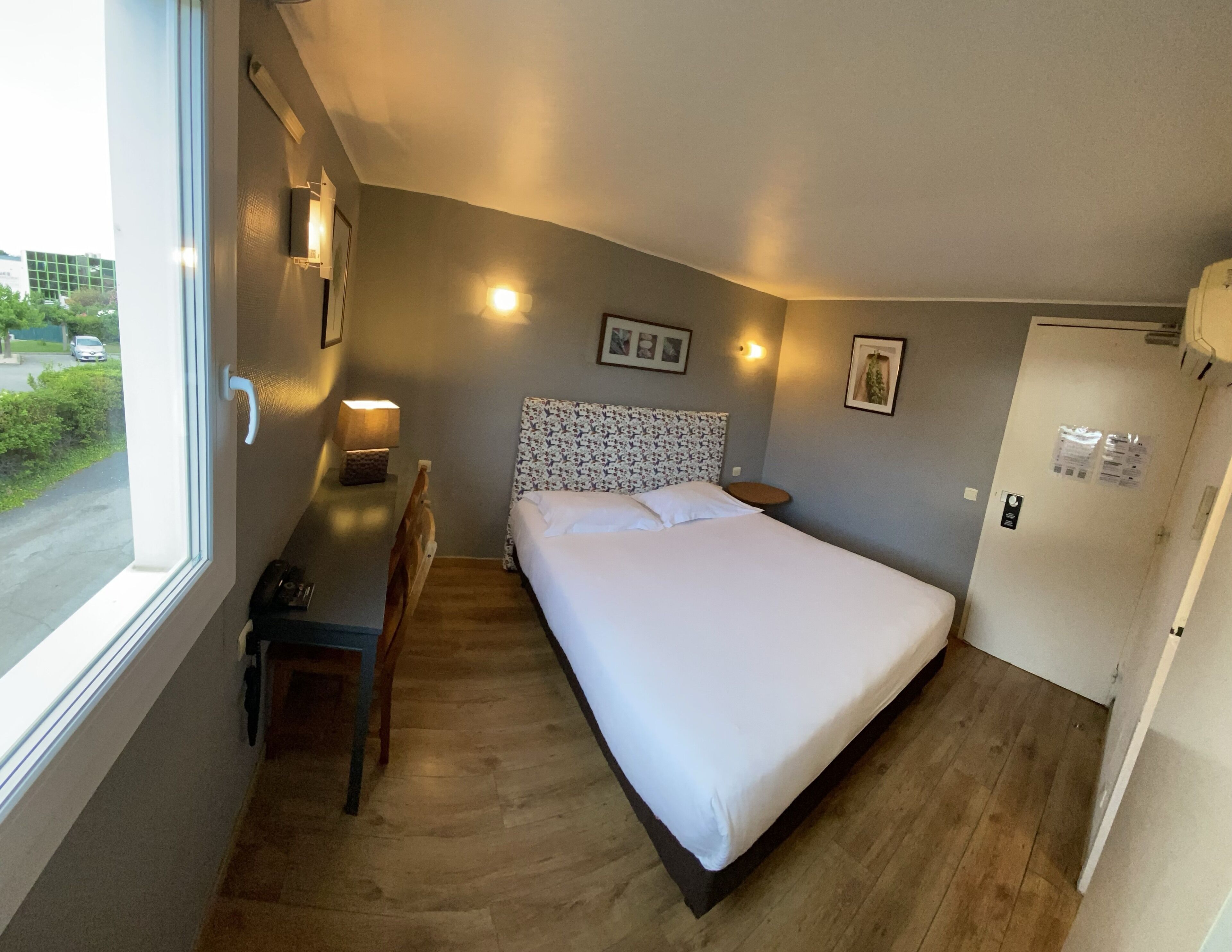 comfort double room | premium bedding, desk, free wifi, bed sheets