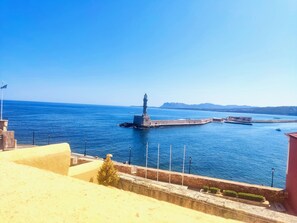 Blick von der Unterkunft