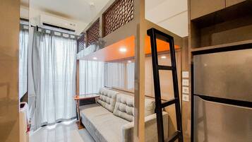 Apartemen | Didekorasi berbeda-beda dan dilengkapi dengan perabotan berbeda-beda