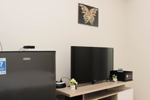 Decoración personalizada, muebles diferentes y wifi gratis 