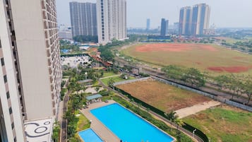 Pemandangan dari properti
