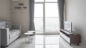 อพาร์ทเมนท์, 1 ห้องนอน | บริเวณนั่งเล่น