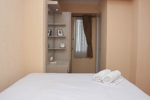 1 habitación, decoración personalizada y muebles diferentes 