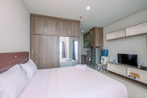 Interior - Minimalist And Comfy Studio At Tamansari Semanggi Apartment (Jakarta)