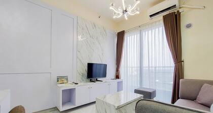 Restful And Comfy 2Br At Sky House Bsd Apartment By Tarvelio