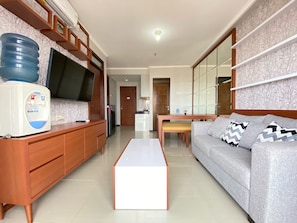 Apartment, 2 Bedrooms | Living area | TV - Comfy 2Br Apartment At Gateway Pasteur (Cimahi)