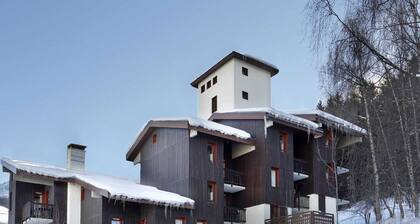 Renovated apartment near center, 2 bedrooms, 6 people, balcony, ski lockers