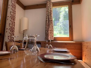 Dining - Cozy studio near slopes with balcony and ski locker (La Plagne Montchavin Les Coches)