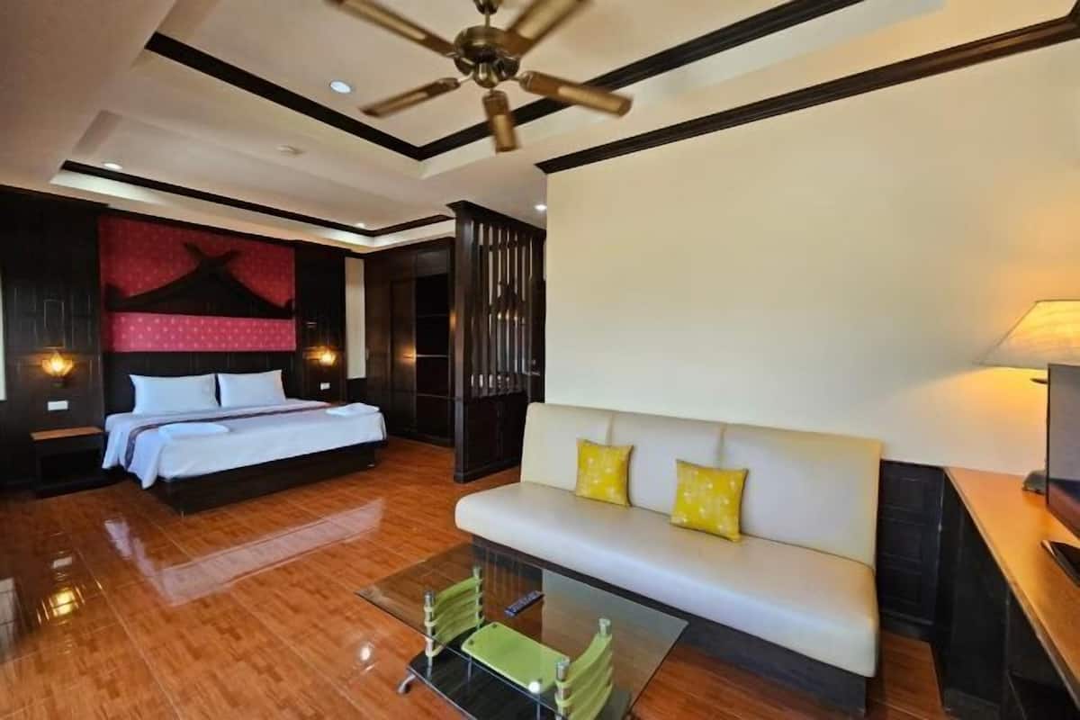 1 quarto, cofres nos quartos, escrivaninha, cortinas blackout