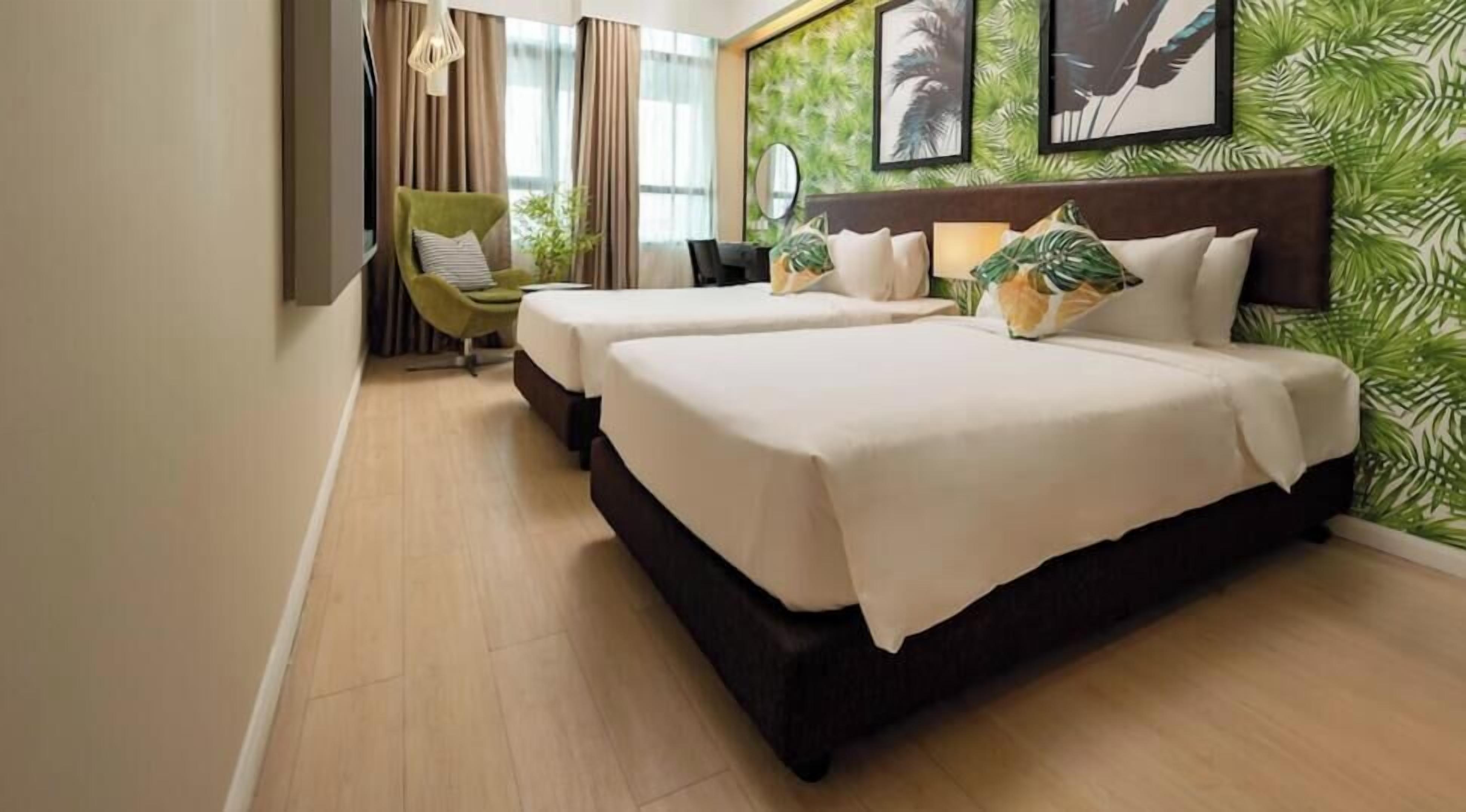 Couette en duvet d'oie, minibar, rideaux occultants