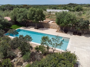 Seasonal outdoor pool - Agroturismo Malbuger Nou - Adults only (Mahón)