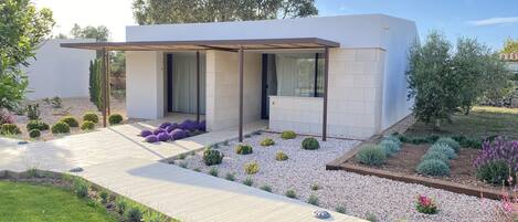 Overnatningsstedets facade