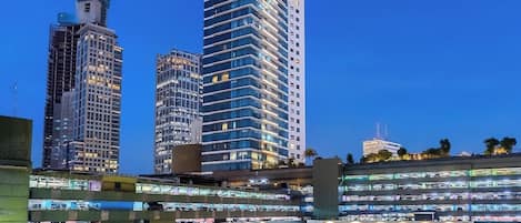 City view from property