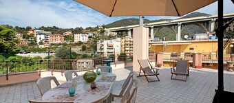 Apartment 'Attico di Silvy e Kikka' with Sea View, Terrace & Wi-Fi