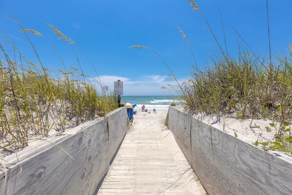 Beach nearby