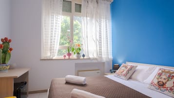 Double Room, Ensuite, Sea View | Egyptian cotton sheets, premium bedding, down duvets, memory-foam beds