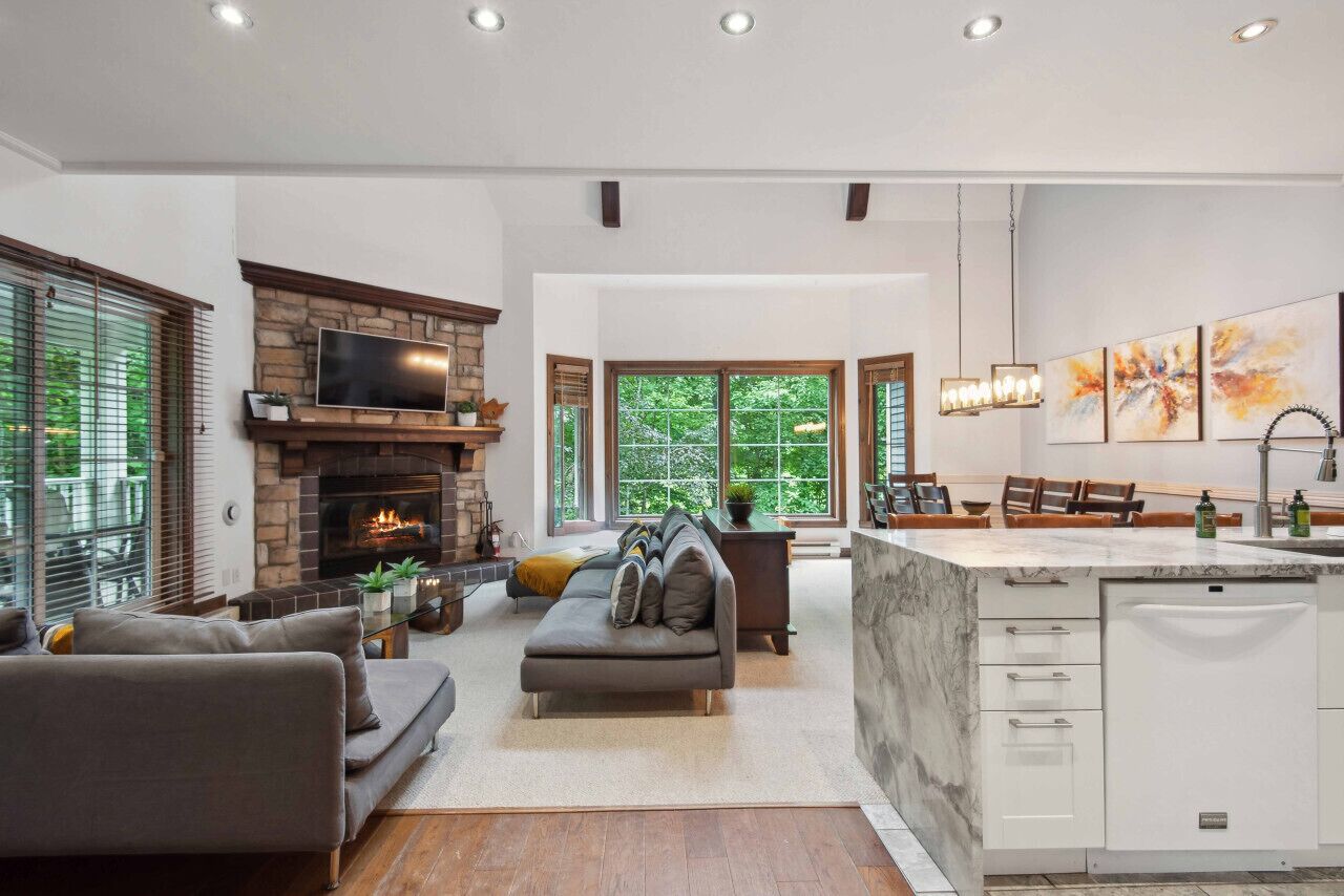 Smart-TV, peis og stereoanlegg