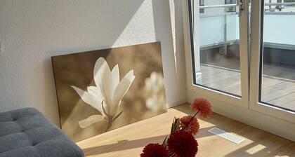 Große Moderne Penthouse Wohnung Mit Dachterrasse