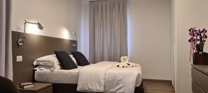 2 chambres, lits pliants/supplémentaires, Wi-Fi gratuit, draps fournis