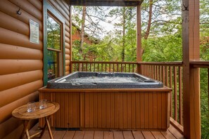 Idromassaggio all'aperto