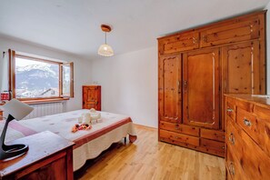 Departamento familiar, 1 habitación (Miramonti 21 Ski In - Ski Out) | 1 habitación, wifi gratis y ropa de cama 